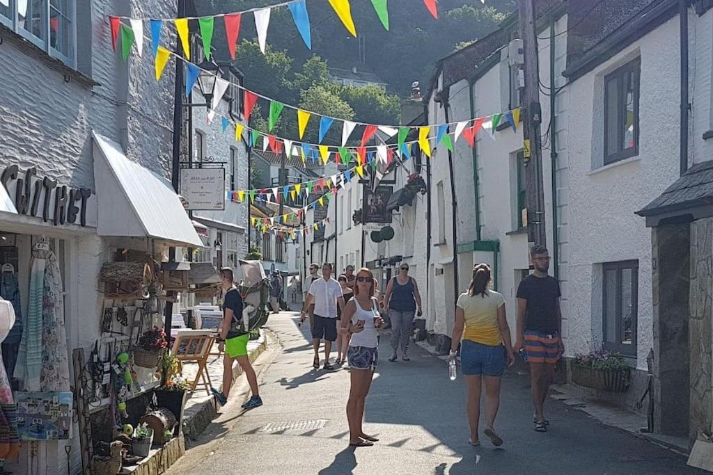 Bijou Coastal Apartment In Polperro With Onsite Parking Esterno foto